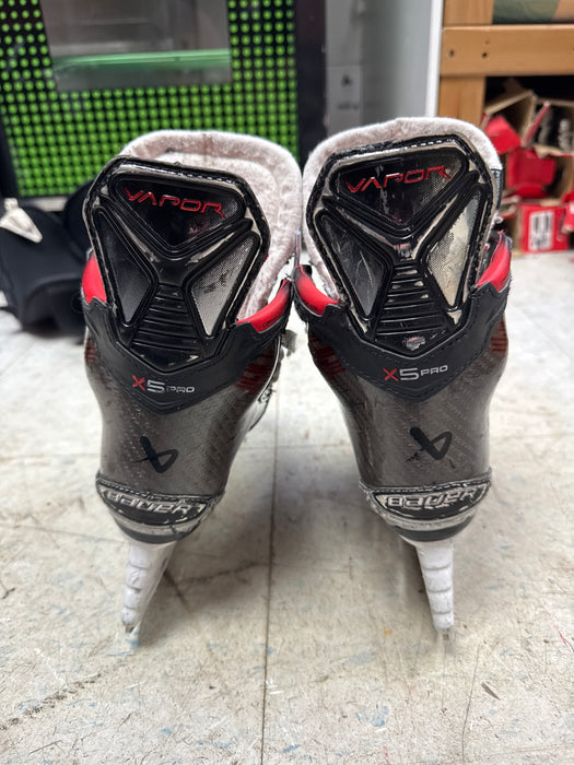 Used Bauer Vapor X5Pro Skates Youth 13.5D
