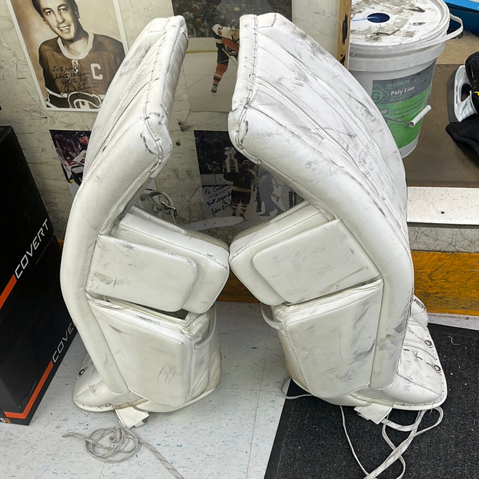 Used CCM Premier Pro 34+2 Goal Pads