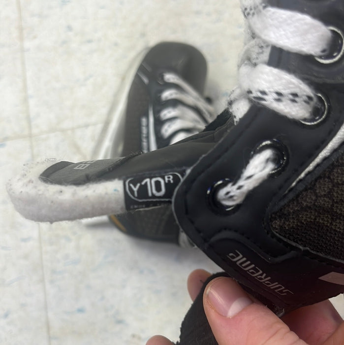 Used Bauer Supreme One.4 Size 10 Youth Player Skates
