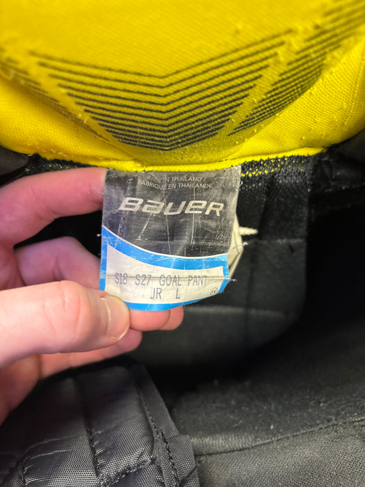 Used Bauer Supreme S27 Junior Large Goal Pants
