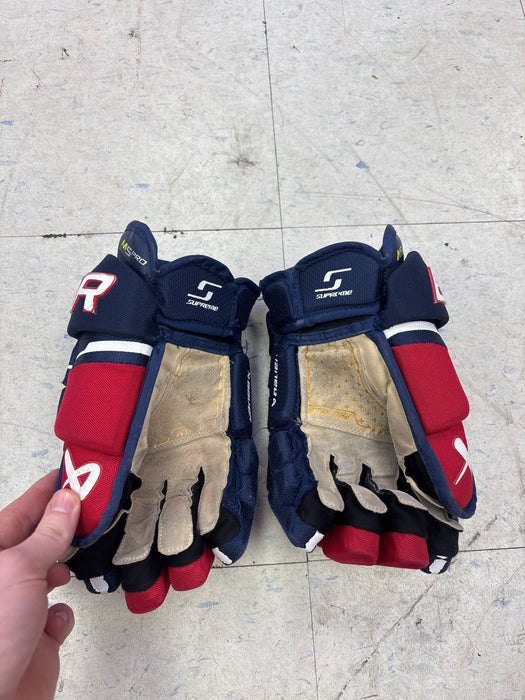 Used Bauer Supreme M5 Pro 13” Gloves