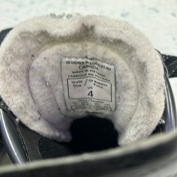 Used CCM RibCore 68K Size 4 Player Skates