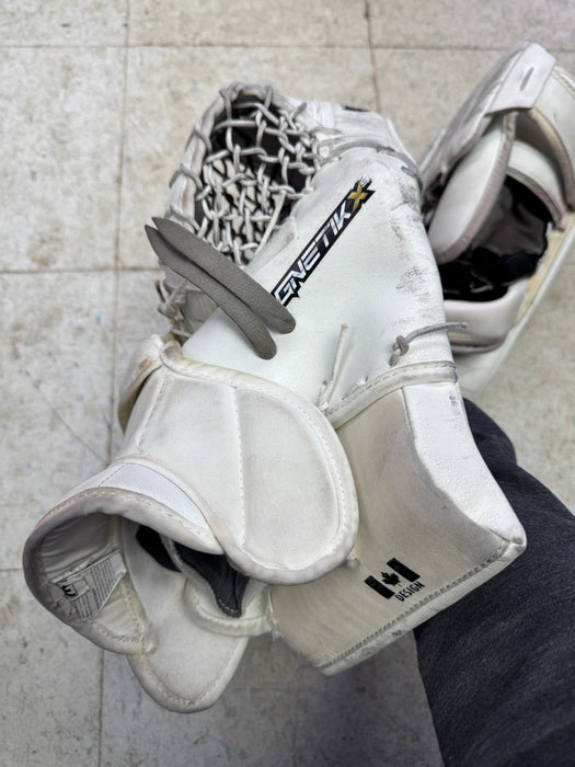 Used Brian’s Gnetik X5 Junior Catcher Blocker Set