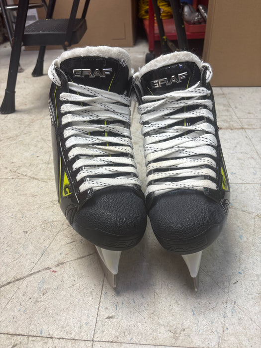 Used Graf PeakSpeed Pro Goalie Skate Size Senior 9.5 D
