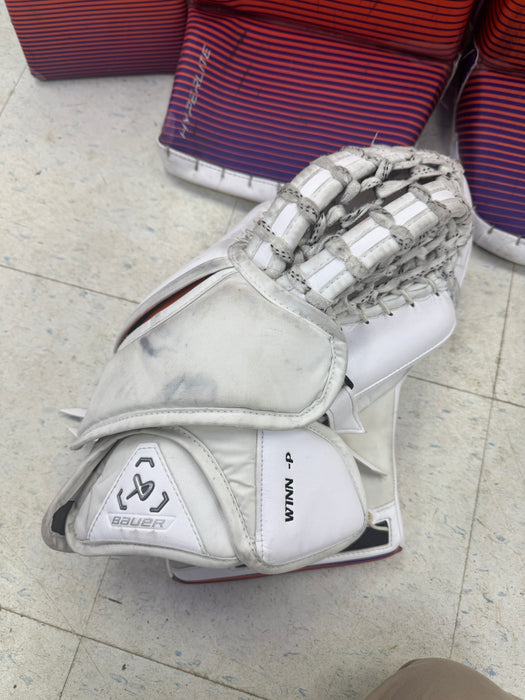 Used PRO STOCK Bauer Hyperlite Goalie Set 35" Large