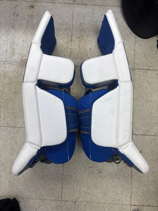 Used Warrior RG3 Goalie Leg Pads Youth 23+.05”