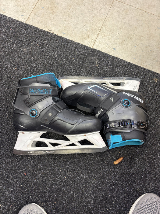 Used Bauer Konekt HF3 Size 9.0-9.5 Goal Skates