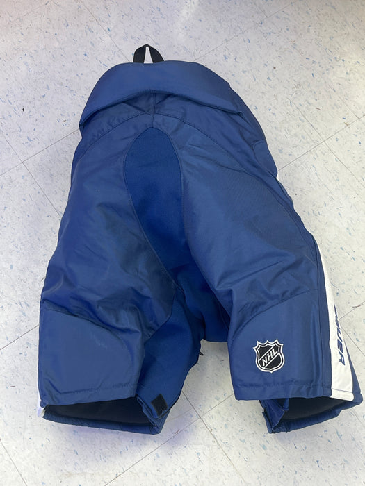 Used Bauer Vapor Pro Stock Maple Leafs - M.Domi - Senior Medium Pants
