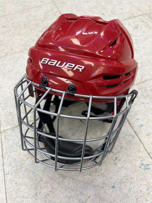 Used Bauer Re-Akt 55 Helmet Senior Medium
