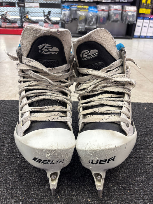 Used Bauer Reactor 4000 Size 6.0EE Goal Skates