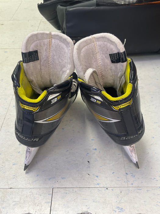 Used Bauer Supreme 3S Pro Size 5 EE Goal Skates