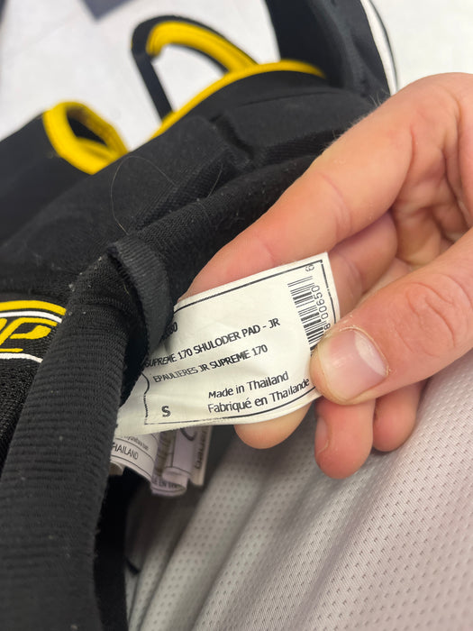 Used Bauer Supreme 170 Junior Small Shoulder Pads