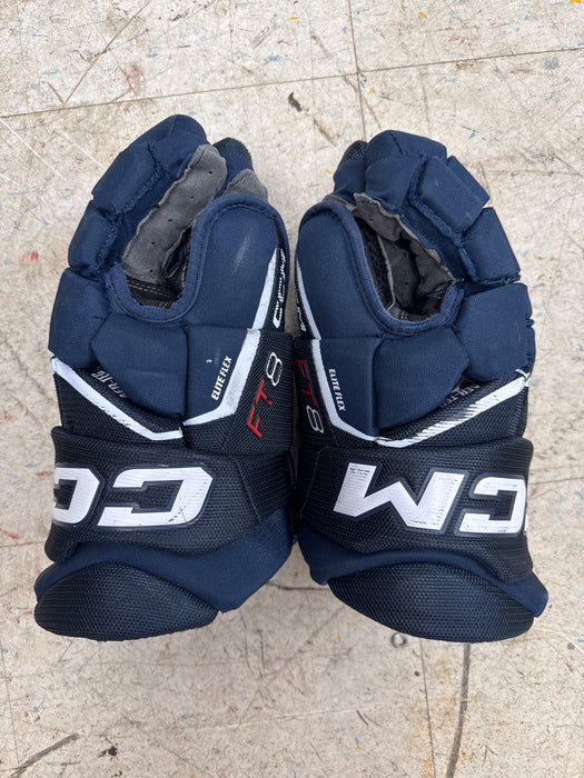 Used CCM JetSpeed FT8 Gloves Size 14”