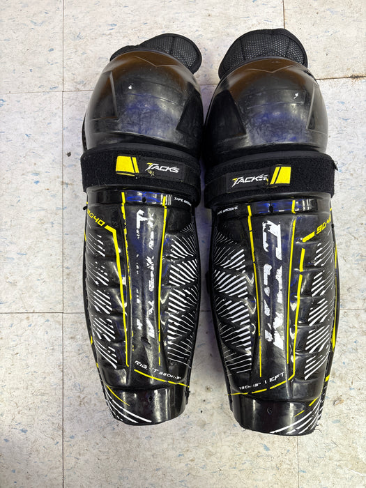 Used CCM Tacks 9040 13" Shin Pads