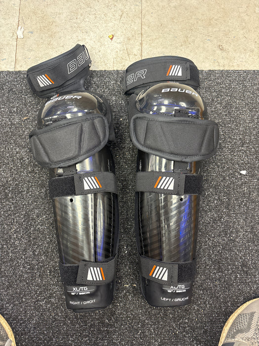 Demo Bauer XL 15” Officials Shin Guard