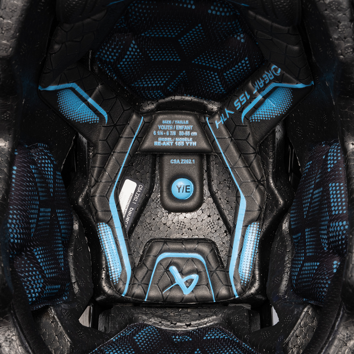 Bauer RE-AKT 155 S26 Youth Helmt Combo