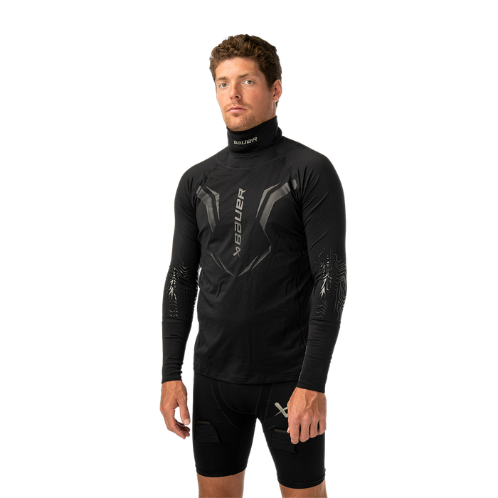 Bauer S26 Bodyguard Baselayer Top w/ Neck & Wrist Protection Senior