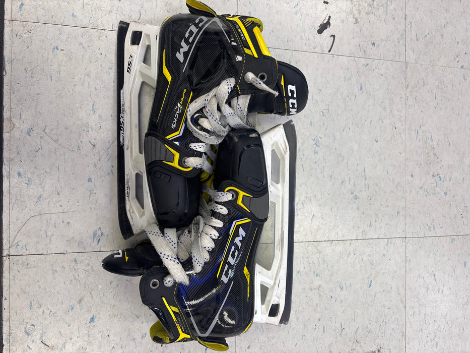 Used CCM Super Tacks AS3 Pro 7.5D Goal Skates