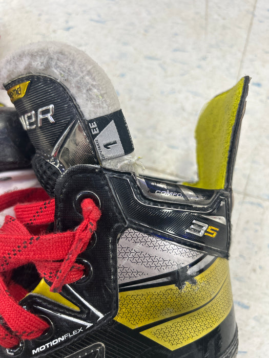 Used Bauer Supreme 3S Player Skates Size 1EE