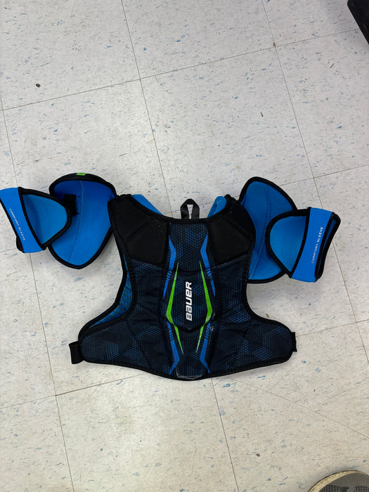 Used Bauer X Junior Medium Shoulder Pads