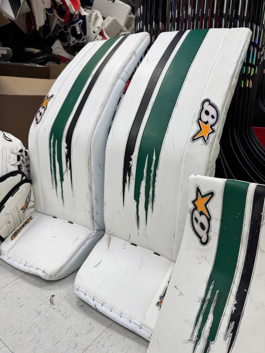 Used Brian’s Optik 3 33”+2” Goalie Set
