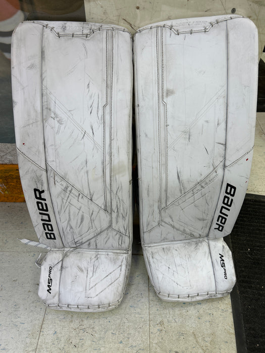 Used Bauer Supreme M5 Pro Intermediate Goal Pads