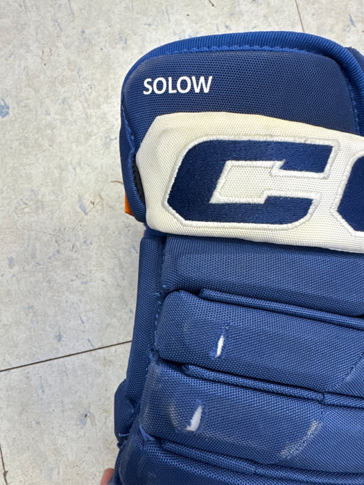 Toronto Maples Leafs Pro Stock CCM 14” Gloves - Solow