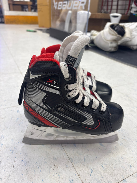 Used Goalie Skate Bauer Vapor X 2.7 Size Youth 10