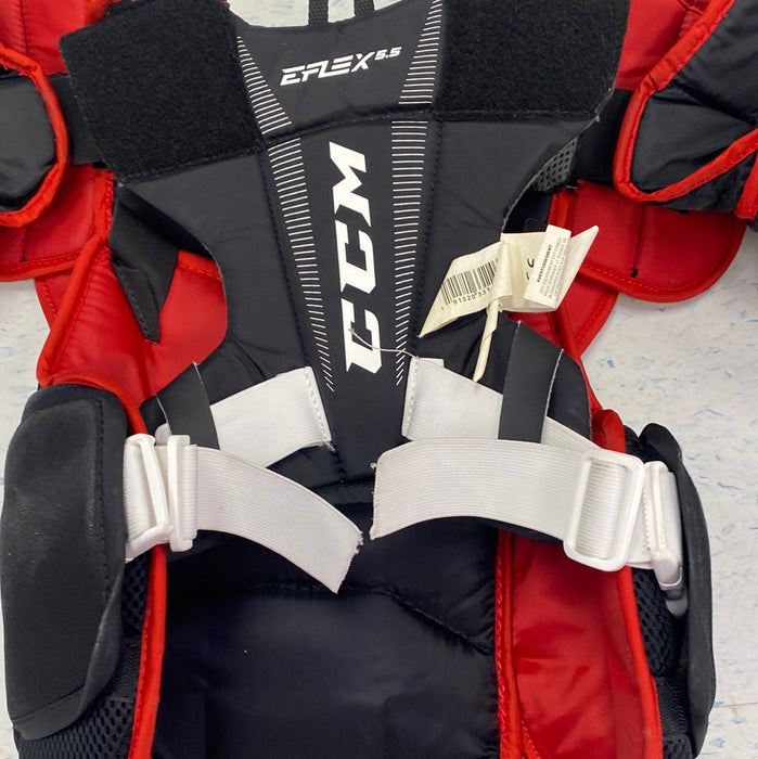 Used CCM EFlex 5.5 Junior Large/Extra Large Chest Protector
