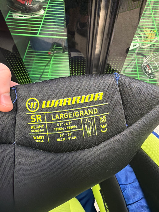 Warrior Alpha Senior Large Maple Leafs Pro Stock Pants