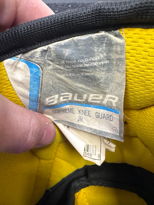 Used Bauer Supreme Junior Knee Guard