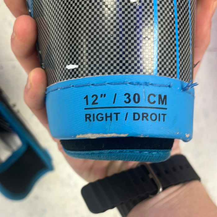 Used True AX7 12” Shin Pads