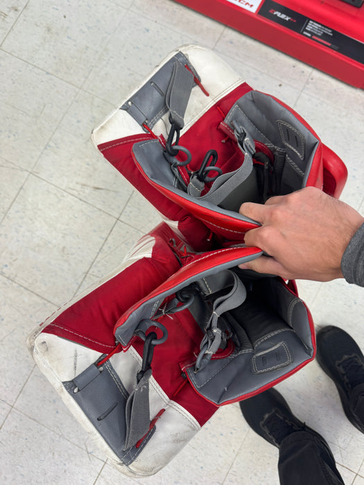 Used Warrior RGT2 Junior Leg Pads 28"+1"