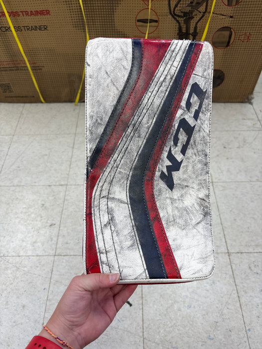 Used CCM Premier R1.5 Junior Catcher and Blocker Set Regular