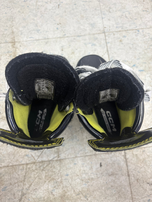 Used CCM Tacks XF80 Youth 10.0 Skates