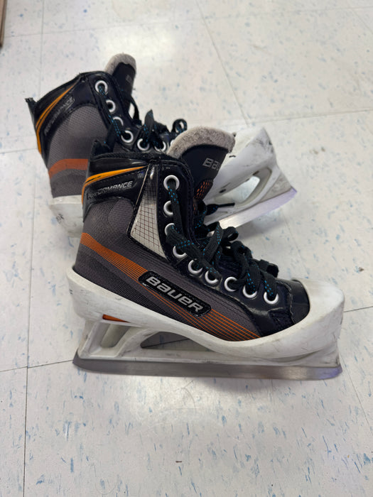 Used Bauer PERFORMANCE Goal Skates 2.0