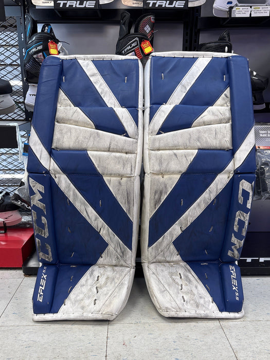Used CCM EFlex 5.5 Senior 32"+1" Leg Pads