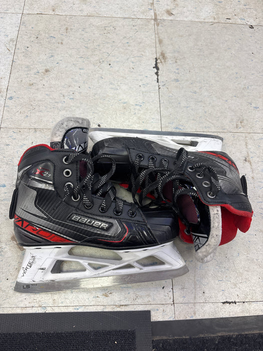 Used Bauer Vapor x2.7 Size 3.5D Goal Skates