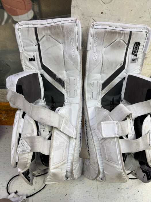 Used Bauer Supreme M5 Pro Intermediate Small Goal Pads