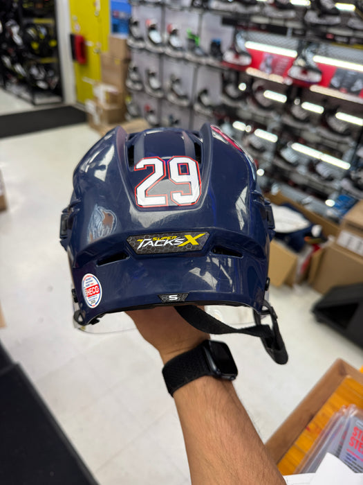 Used Pro Stock CCM SUPERTACKS X Helmet #29