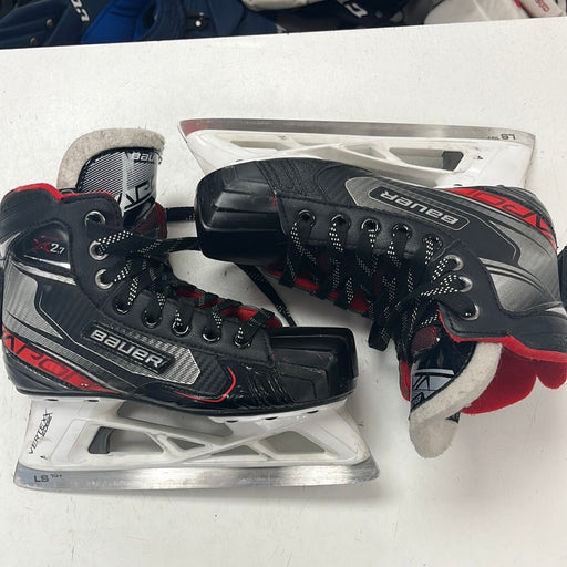 Used Bauer Vapor X2.7 Goalie Skates size 2.5D