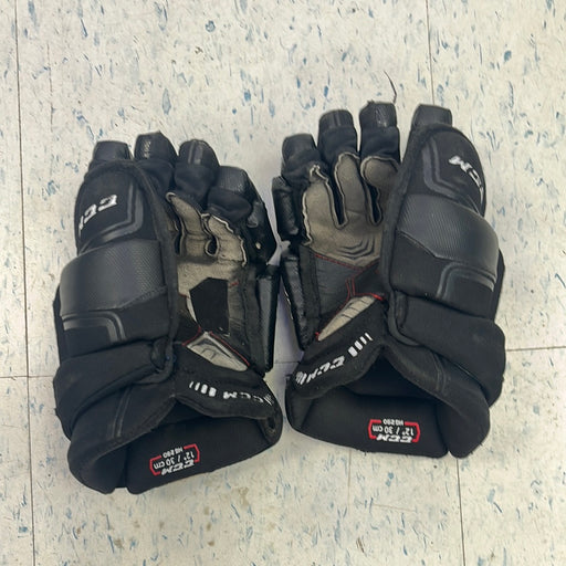 Used CCM QLT290 12” Player Gloves