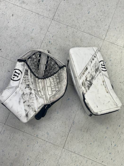 Used Warrior Ritual G6 Junior Catcher and Blocker Set