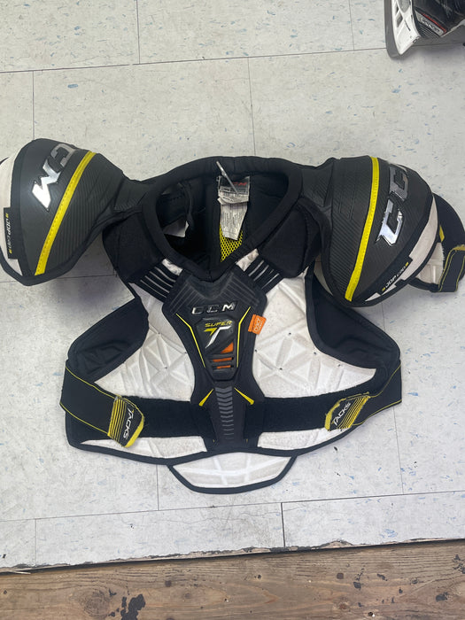 Used CCM SuperTacks Junior Large Shoulder Pads