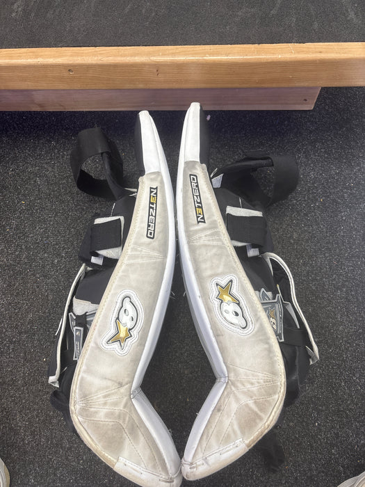 Used Brian’s Net Zero Goalie Leg Pads Size 25 + 1”