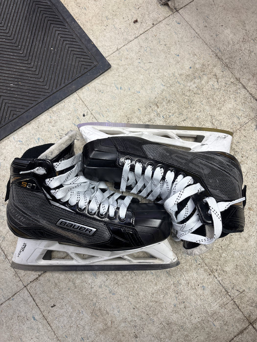 Used Bauer Supreme S27 Size 9.5EE Goal Skates