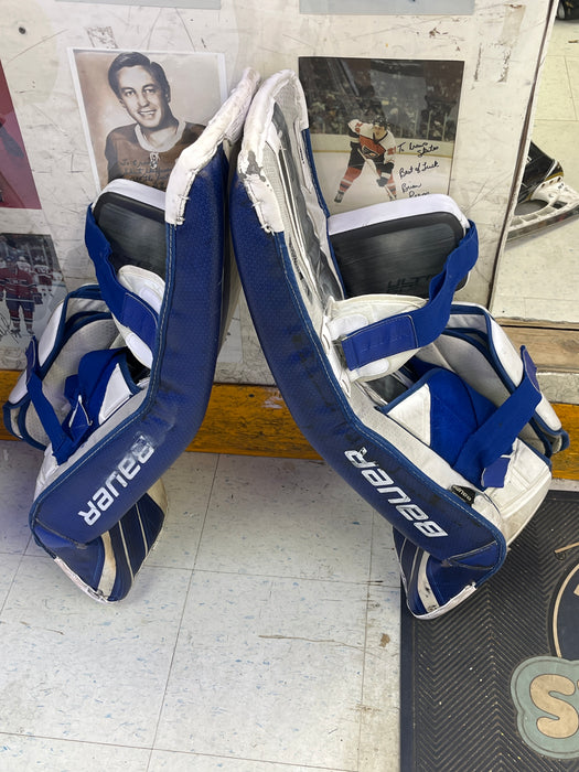 Used Bauer Supreme Ultra Sonic 35+1 Goal Pads