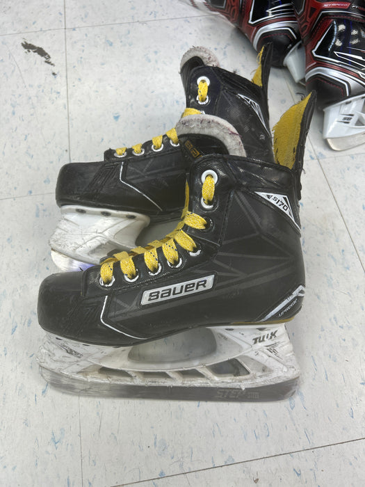 Used Bauer Supreme S170 Junior Player Skates 1.5EE