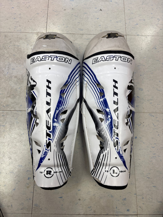 Used Easton Stealth 15” Shin Pads