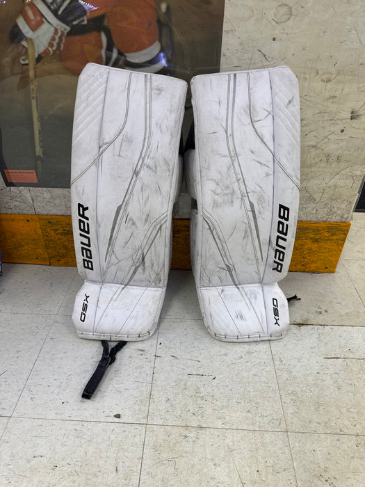 Used Bauer GSX Junior Medium Goalie Leg Pads